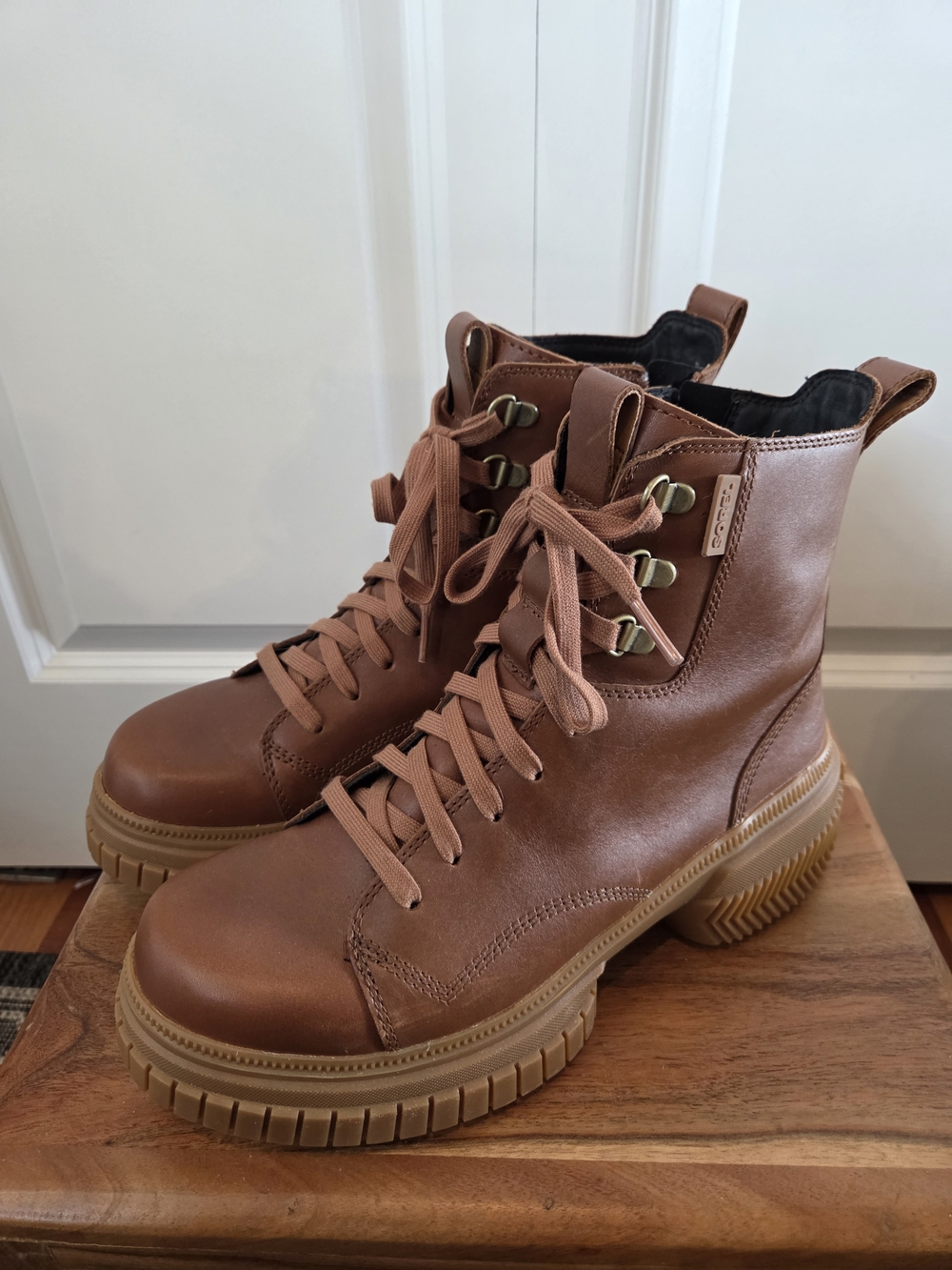 Sorel Brown Lace-Up Waterproof Boots